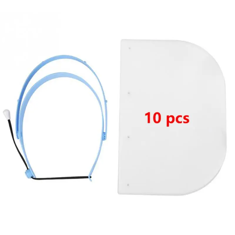 Маска для лица кухонная Защитная крышка Защитный лицевой экран Прозрачная ПВХ