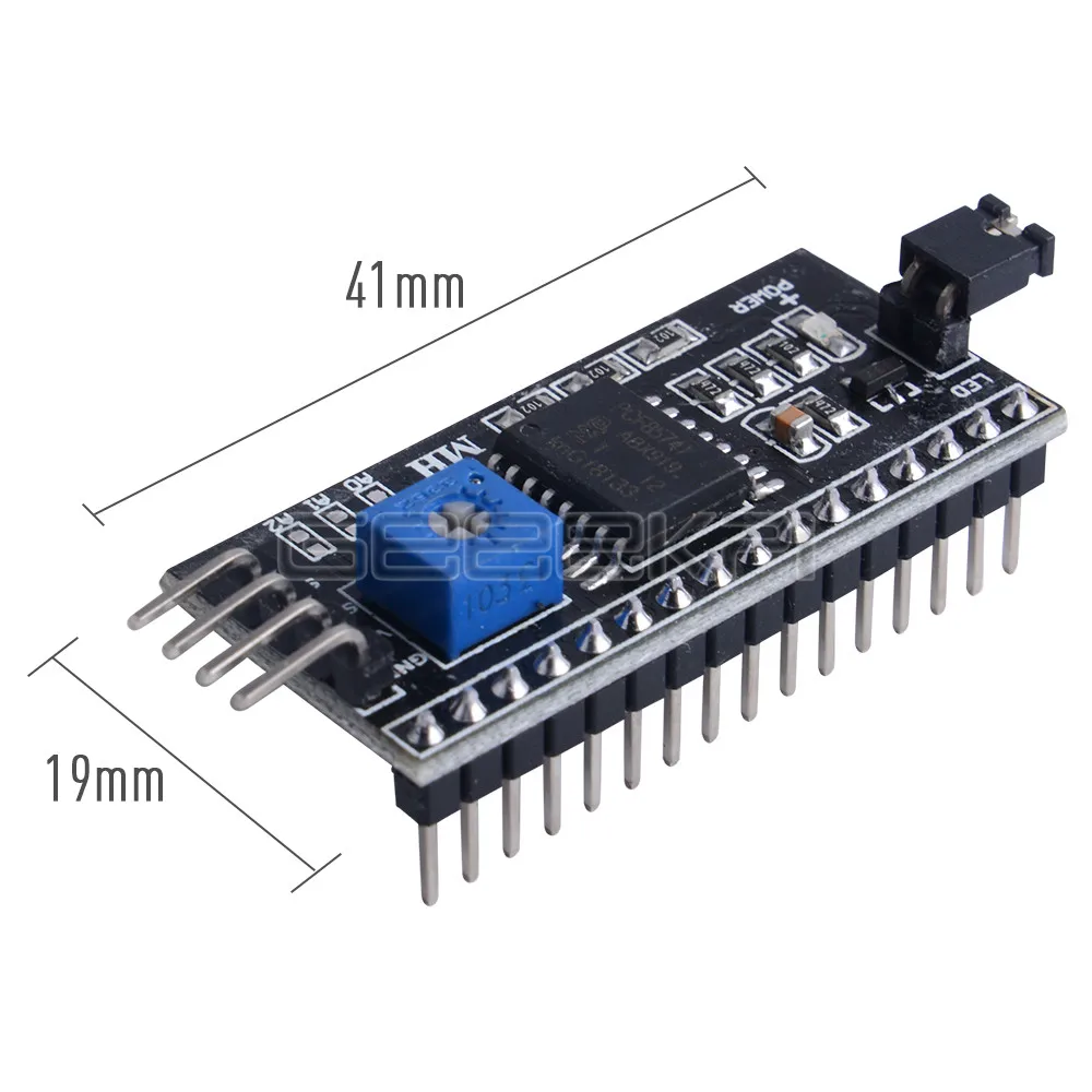 GeeekPi 5 шт. PCF8574T I2C плата модуль порт для Arduino LCD 1602 ЖК-дисплей 2004 дисплея - купить по