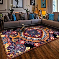 wishstar bohemia turkish ethnic style vintage carpet for living room colorful boho rug floor mat bedroom balcony rug