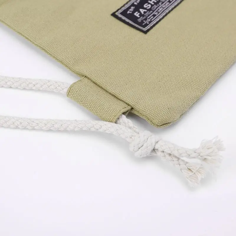 Cinch Sack холст хранения школьная сумка с кулиской для спортзала пакет рюкзак сумка