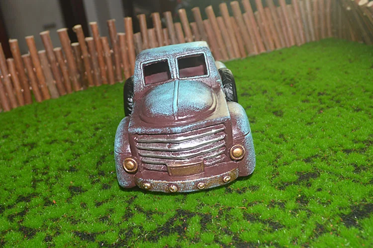 Maceta de resina con forma de coche Retro, maceta de escritorio, florero de bons&aacute;i, modelo de coche, suministros de jard&iacute;n, decoraci&oacute;n del hogar, maceta de suculenta-5
