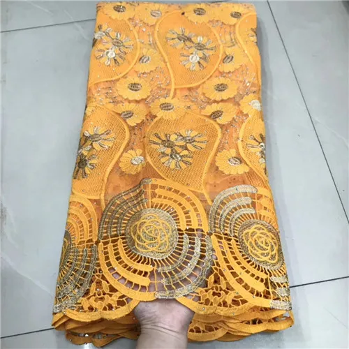 

French Lace Fabric High Quality Cord Lace Nigerian Lace Fabric For Women Party Dresses African Tulle Lace DFJUL302