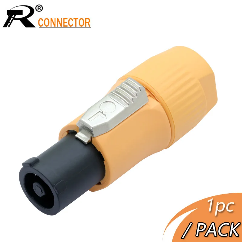 1 шт. Новое поступление водонепроницаемый коннектор Powercon для динамика 3 пиновая