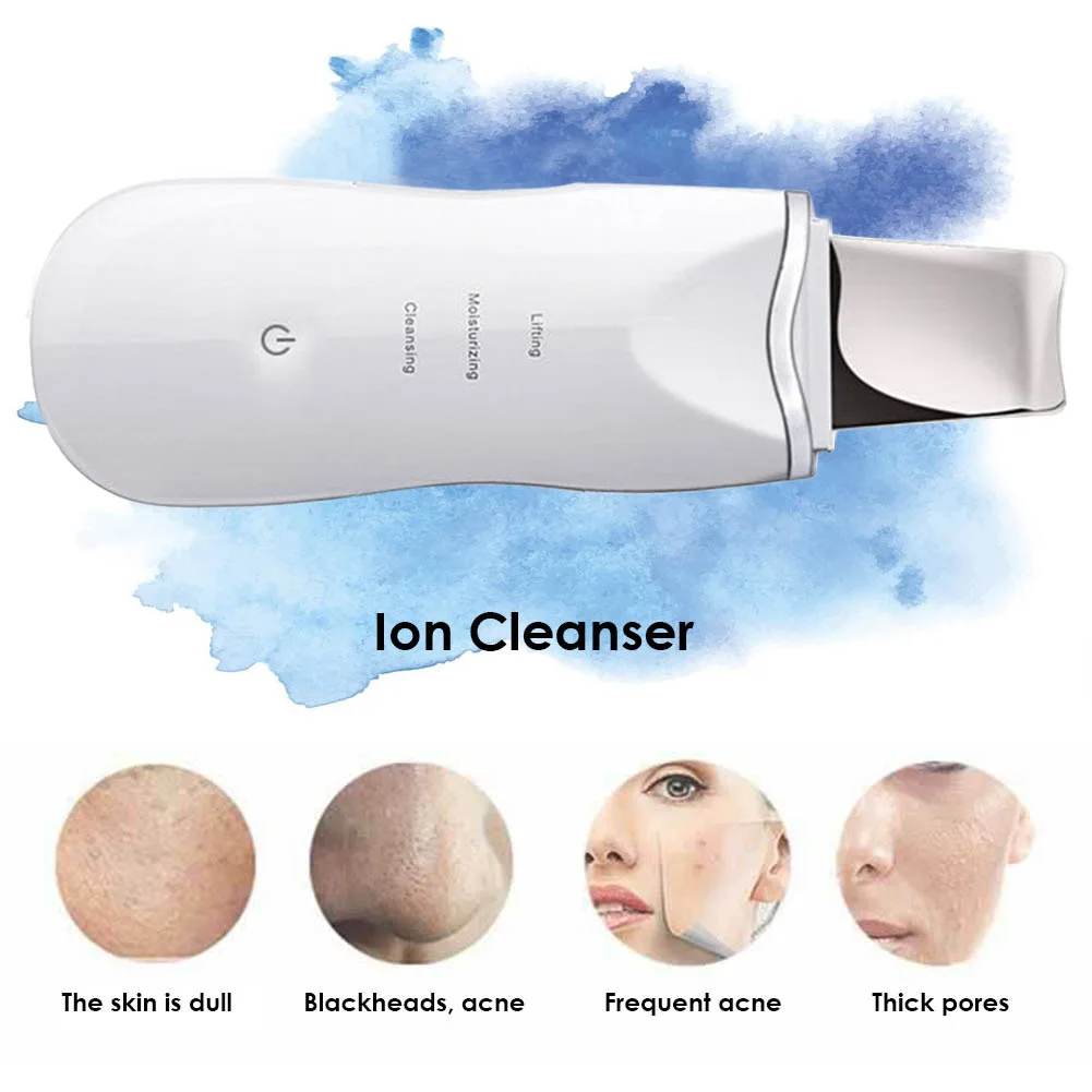 USB скраб для кожи лица перезаряжаемый ультразвуковой лифтинг очищающее средство