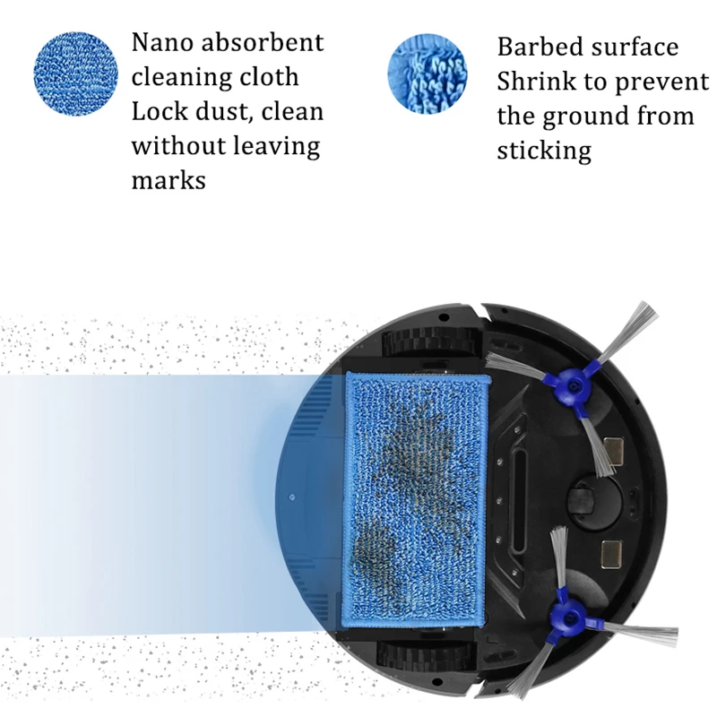 Автоматическая заправка робот пылесос APP и голос Управление умный планирование