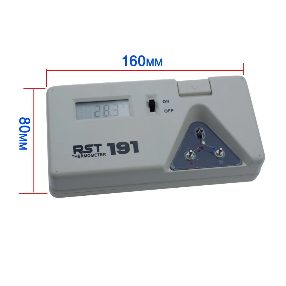 1 шт. цифровой дисплей 191 наконечник термометр припой Железный тестер|hakko 191|soldering