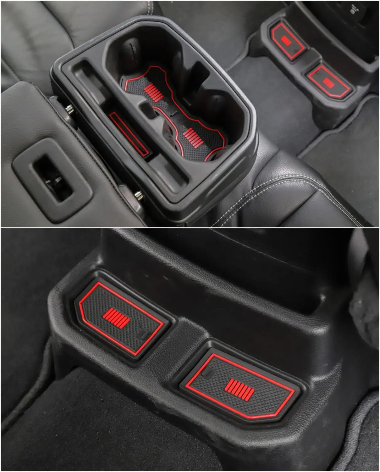 Для Jeep Wrangler JL коврик для чашки под заказ, коврик для глушителя, нескользящий внутренний слот для ворот, коврики, белый, красный, синий, желтый, фиолетовый