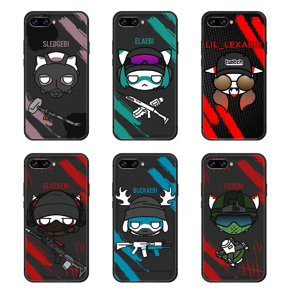 Чехол для телефона Tom Clancy's Rainbow Six осада чехол Корпус HUAWEI honor 8 8c 8a 8x9 9a 9x V10 MATE 10 20 I