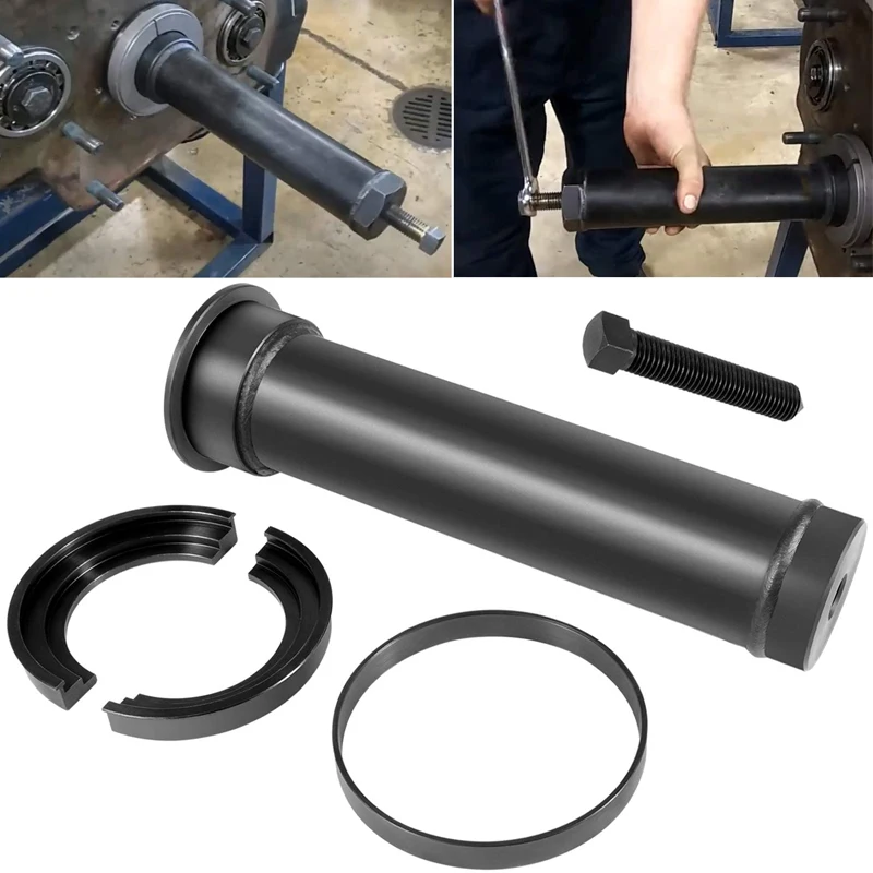 

Input Shaft Bearing Puller Tools Kit Fits for Eaton Fuller 1 3/4″ & 2″ Shafts, Not Works on RT600 / 6600 Series （5 Pcs）
