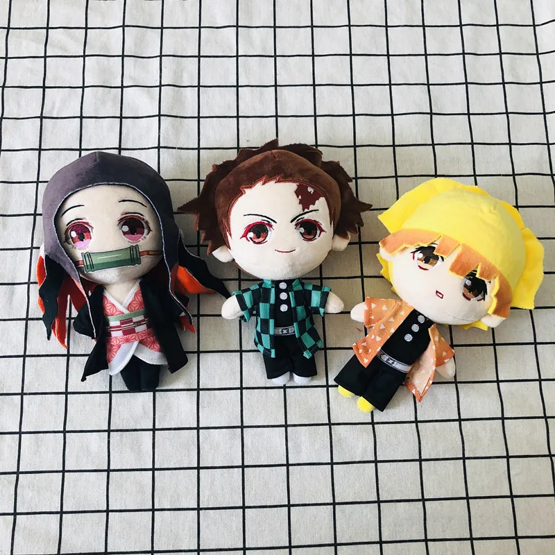 Аниме Демон Истребительница Kimetsu без Yaiba плюшевые куклы игрушки камадо Tanjirou Nezuko