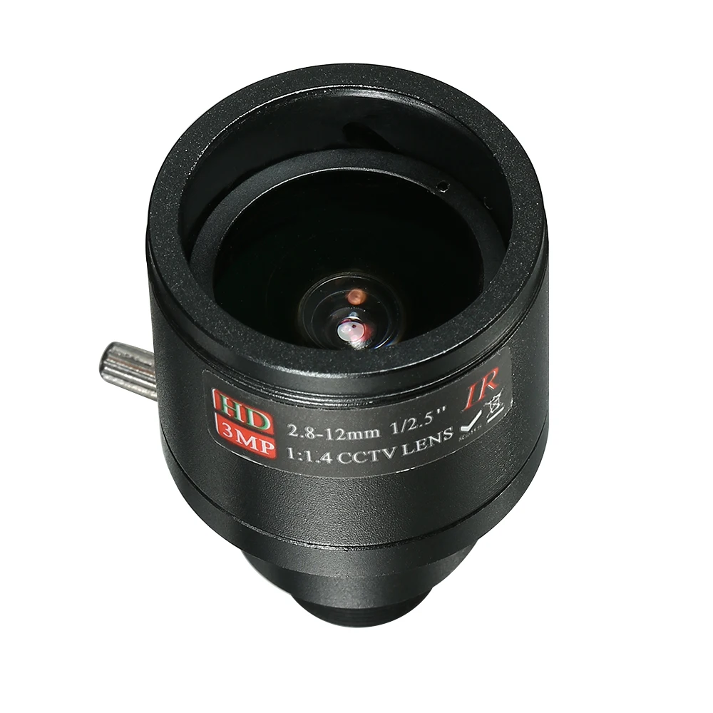 M12 HD 2 8-12 мм с разрешением 3 мегапикселя круглые инфракрасные F1.4 ручная