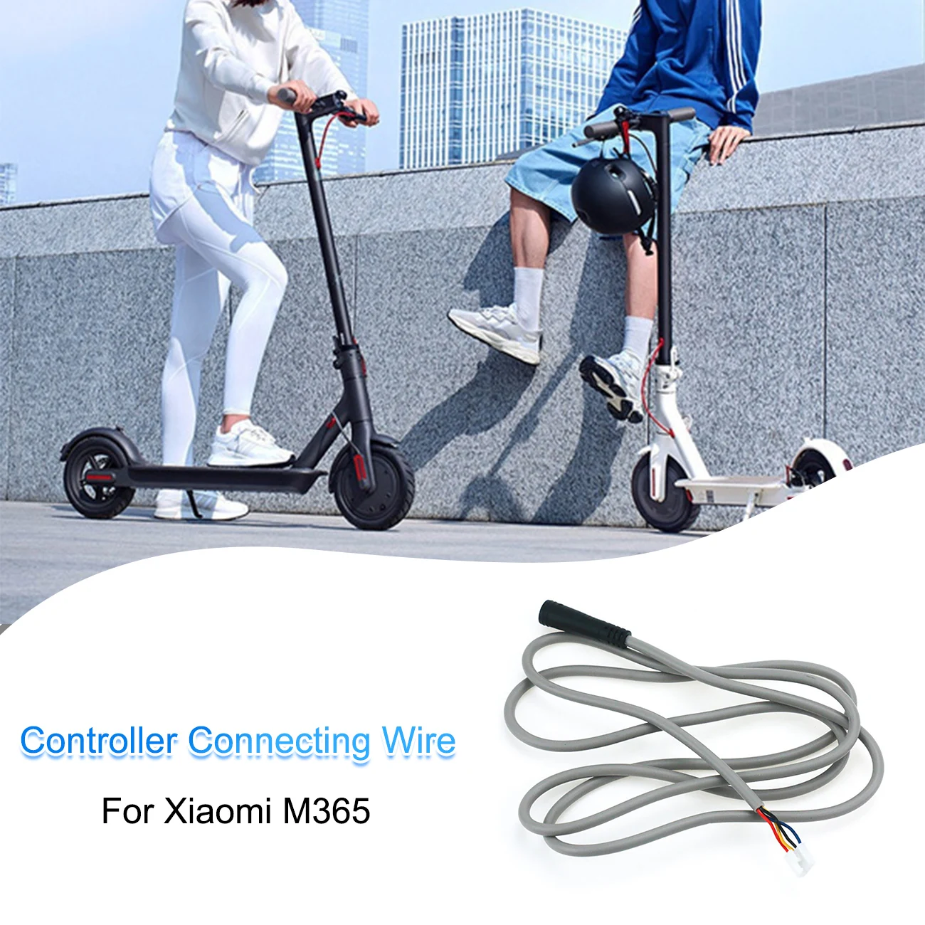 

M365 Electric Scooter Dashboard Controller Data Cable For Xiaomi M365 Controller Power Cord Data Line Controller Connecting Wire