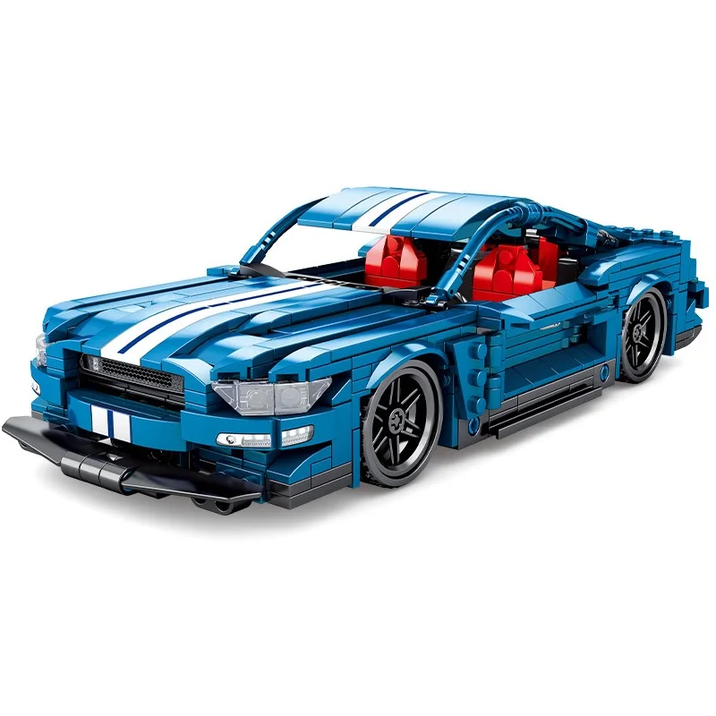 Блоки SEMBO супер гоночный автомобиль строительные блоки знаменитая модель