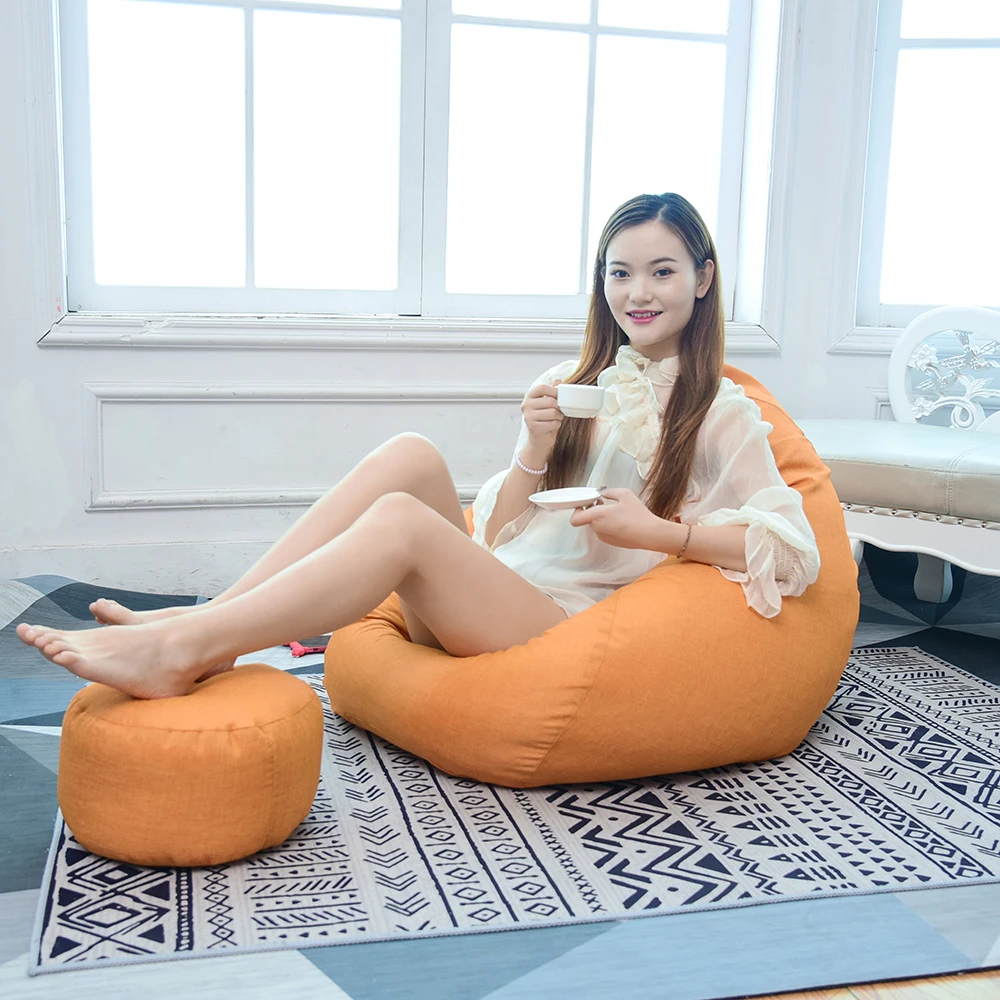 Кресло мешок для дивана кровати татами оттоманский мебель дома|Кресла-пуфы| |