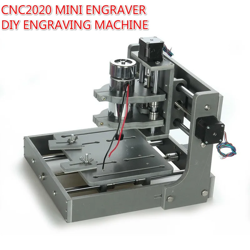 Настольный гравер с ЧПУ 2020 мини 3 осевой фрезерный станок сделай сам CNC2020