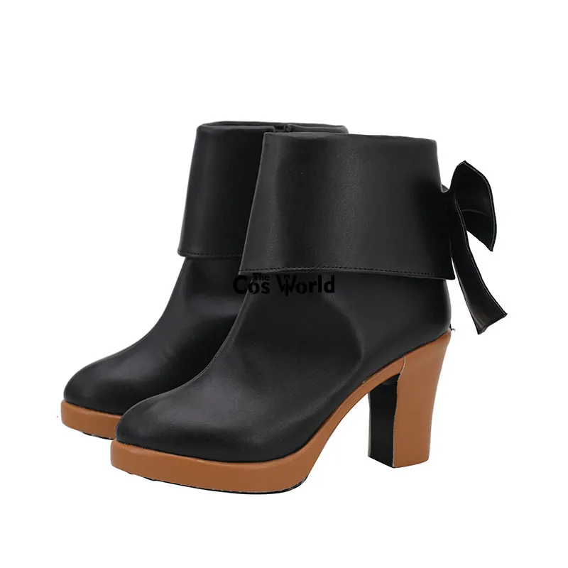 Fate Extra CCC Tamamo no mae Anime Customize Cosplay High Heel Shoes Boots |