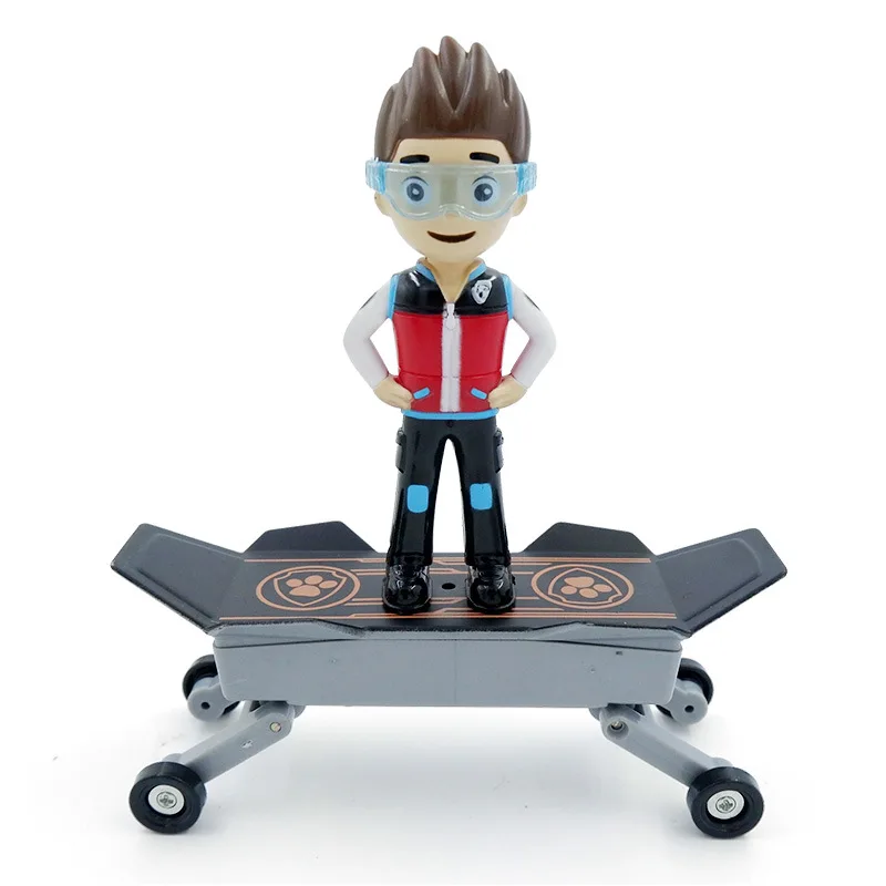 9 стилей музыкальный свет аниме патруль фигурка лапа деформация самокат