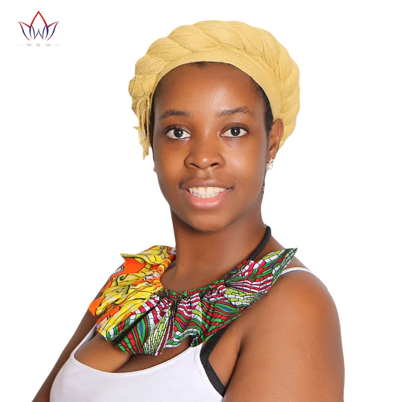 Африканские ожерелья-Чокеры BRW из Анкары ткань с Африканским принтом