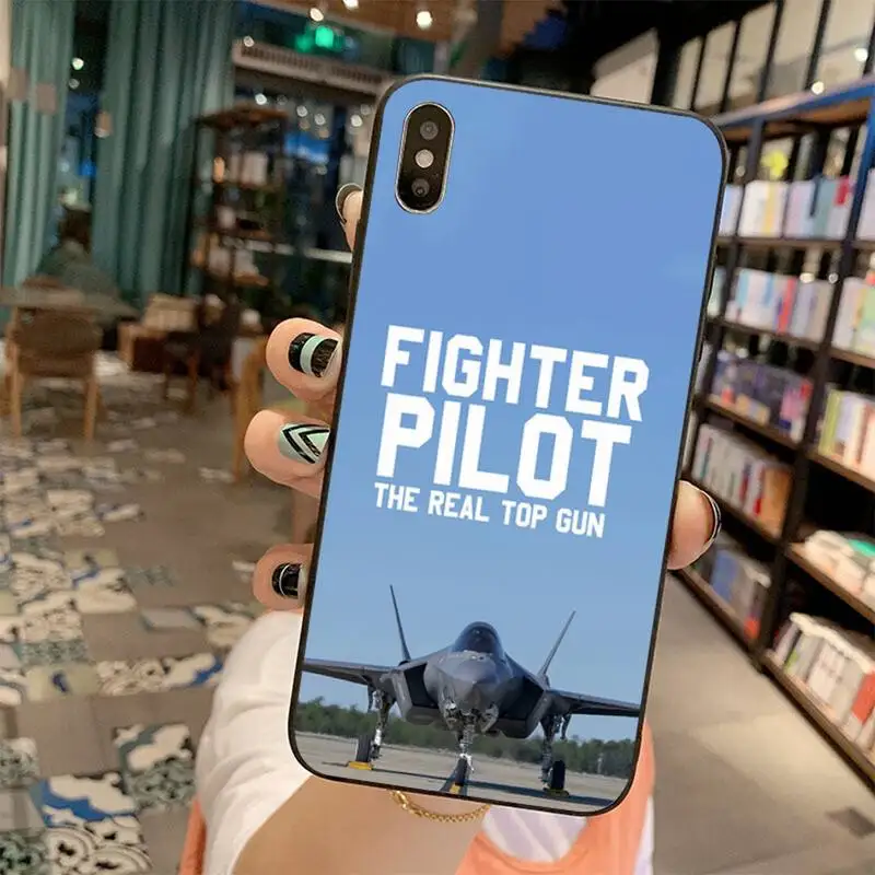 

HPCHCJHM TV Series Top Gun poster Coque Shell Phone Case for iPhone 11 pro XS MAX 8 7 6 6S Plus X 5S SE 2020 XR case