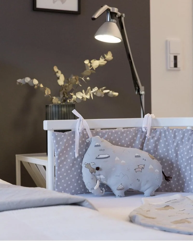 Детское двухстороннее ограждение для кровати поручни малышей с принтом против