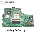 Материнская плата NOKOTION K53SV REV: 3,03,1 для ASUS K53SV A53S K53S X53S P53S K53SC K53SJ K53SM, материнская плата для ноутбука GT540M 1 Гб
