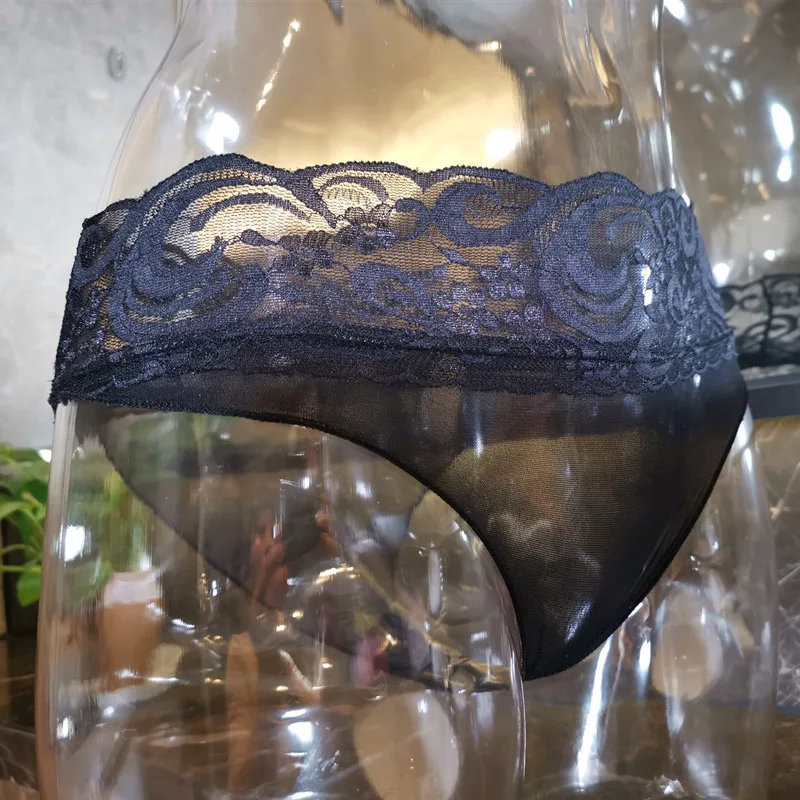 Сексуальные кружевные прозрачные стринги с заниженной талией тонкое Т-образное