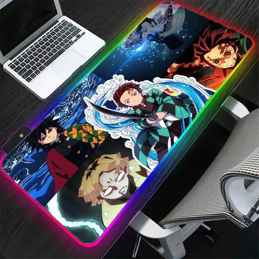 

MRGBEST rgb Anime Game Player mini pc Notebook Mouse Pad Large 900x400x3mm Soft Pads Rubber Computer gaming accessories Desk Mat
