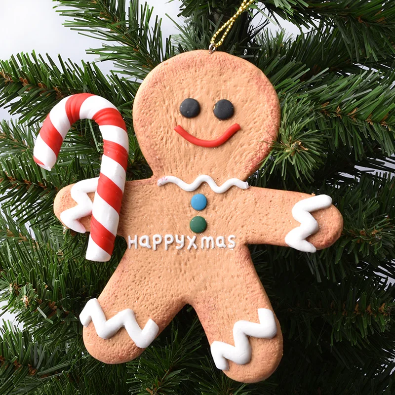 Рождественские украшения подвески хлеб глиняная посуда имбирь Стайлинг