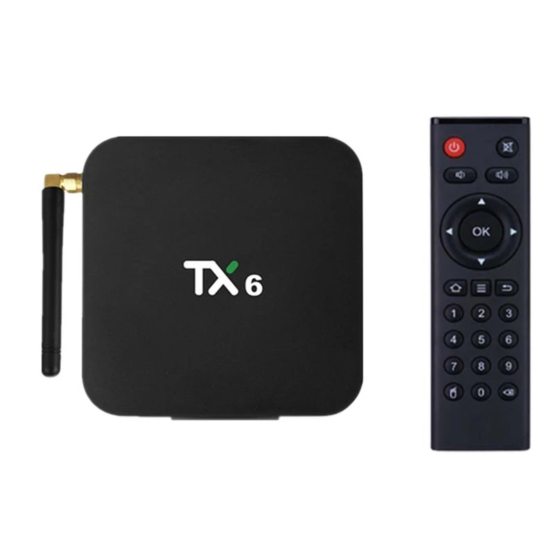ТВ-приставка TX6 Android 9 0 4 + 32G Wifi четырехъядерный 2 4G/5G Dual WiFi USB 3 BT 1 4K телеприставка
