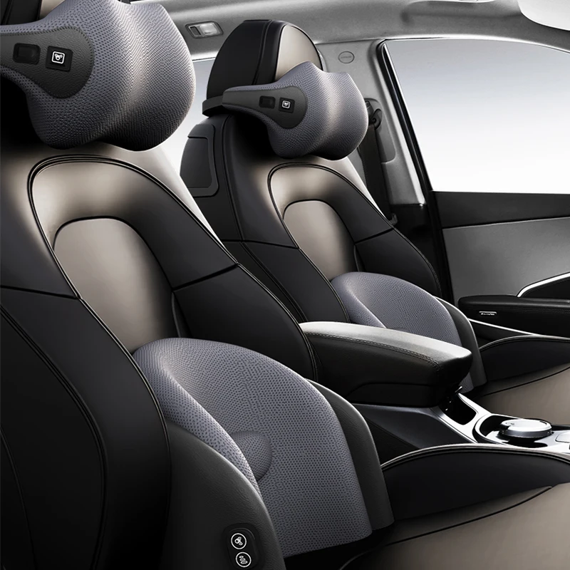 Подушка JINSERTA Автомобильная Массажная для поддержки шеи офиса спины подголовника