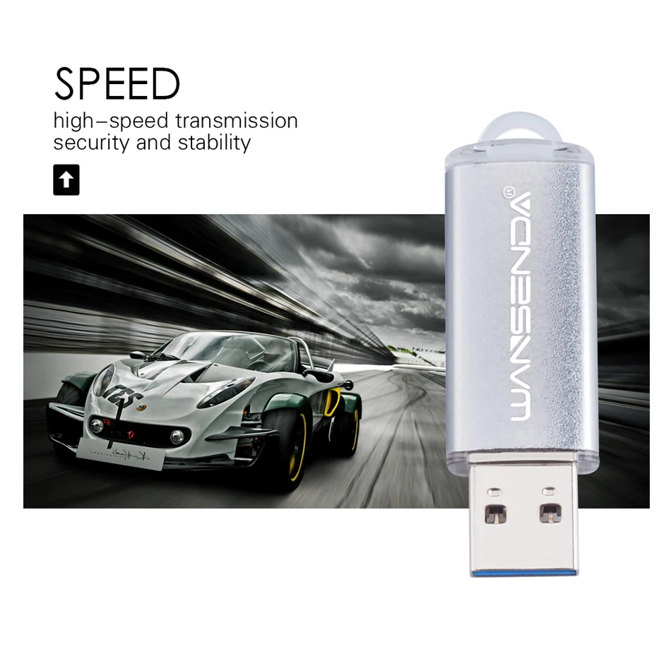Оригинальный флеш накопитель WANSENDA USB 3 0 256 ГБ 128 64 32 мини флешка 16 8 карта памяти 4 Гб