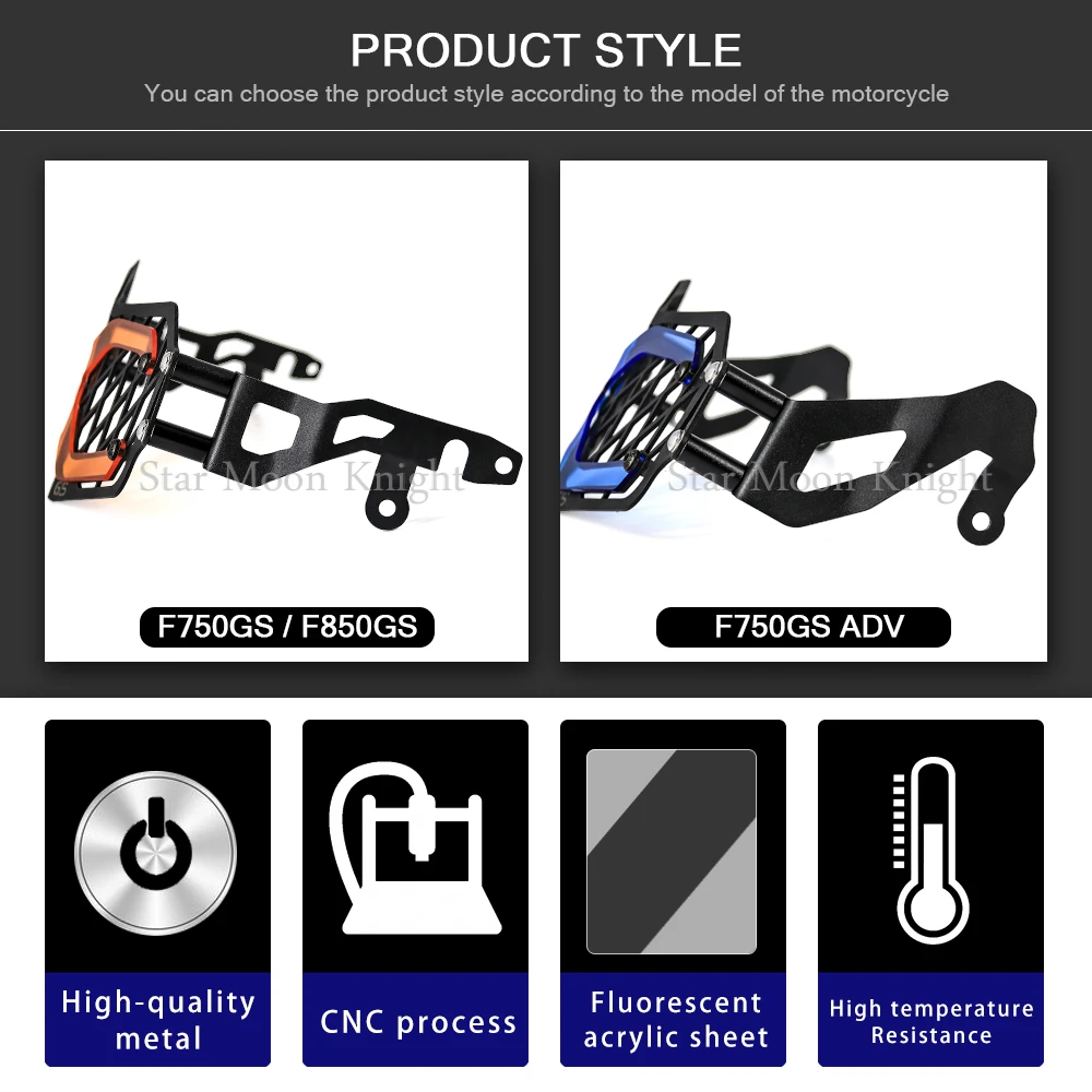 NEW Motorcycle Headlight Head Light Guard Protector Cover Grille Protection Grill For BMW F750GS F850GS ADV F850 Adventure | Автомобили и