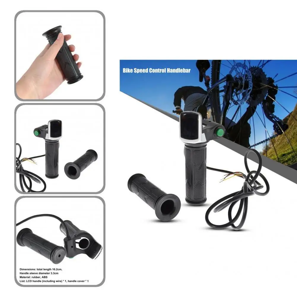 

Practical Accurate Wear Resistant Rubber Handle Throttle Grip Handlebar Throttle Handle Bar Speed Control Handlebar