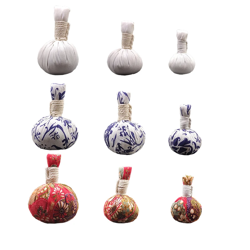 3 шт. тайский Тип ароматерапия травяной медицины Массажный мяч солнечных ожогов