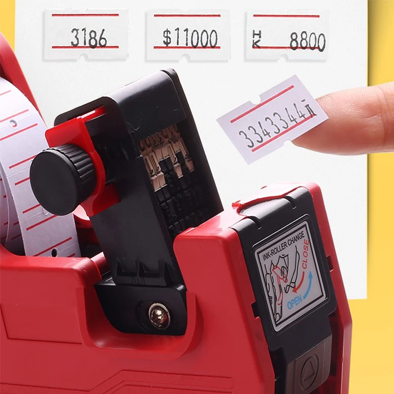 Ярлык для супермаркета цена Однорядный ценник наклейка подходит продуктов