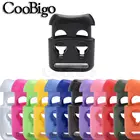 Фиксатор для шнурка, цветной пластиковый, аксессуар для одежды Сделай Сам пружинный, с четырьмя отверстиями, 20 шт.