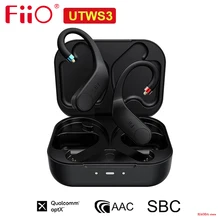 FiiO UTWS3 Eearhook True Wireless Bluetooth Amplifier Support App Control Come With Charging Case MMCX Or 0.78mm Optional