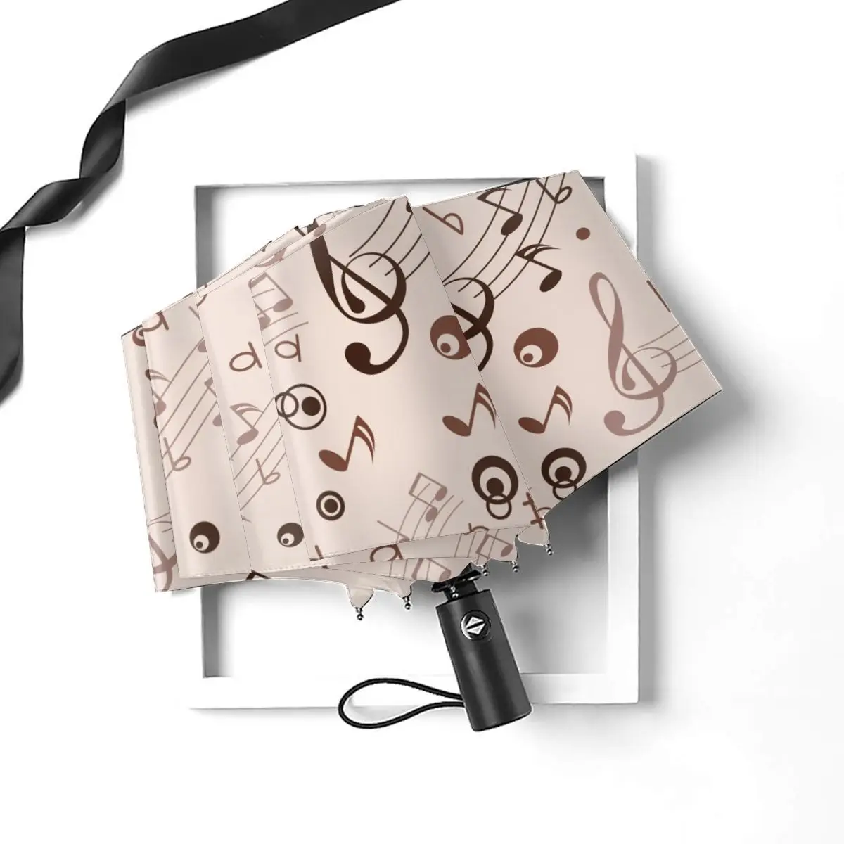 Economici Note Musicali Ombrello Rovesciato Pieghevole Automatico Antivento Paraguas Portatile Per Uomo Donna