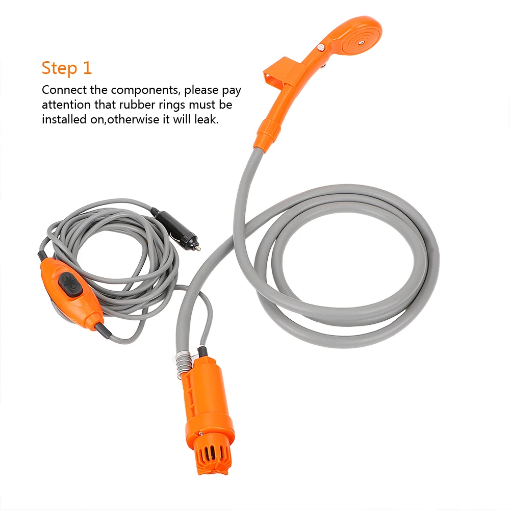 Портативный инструмент для очистки автомобиля и душа уличный кемпинг