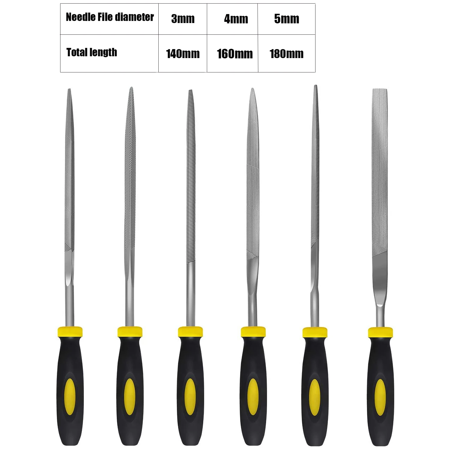 Набор деревянных рашпилей прочный набор из 6 небольших насадок плоские круглые