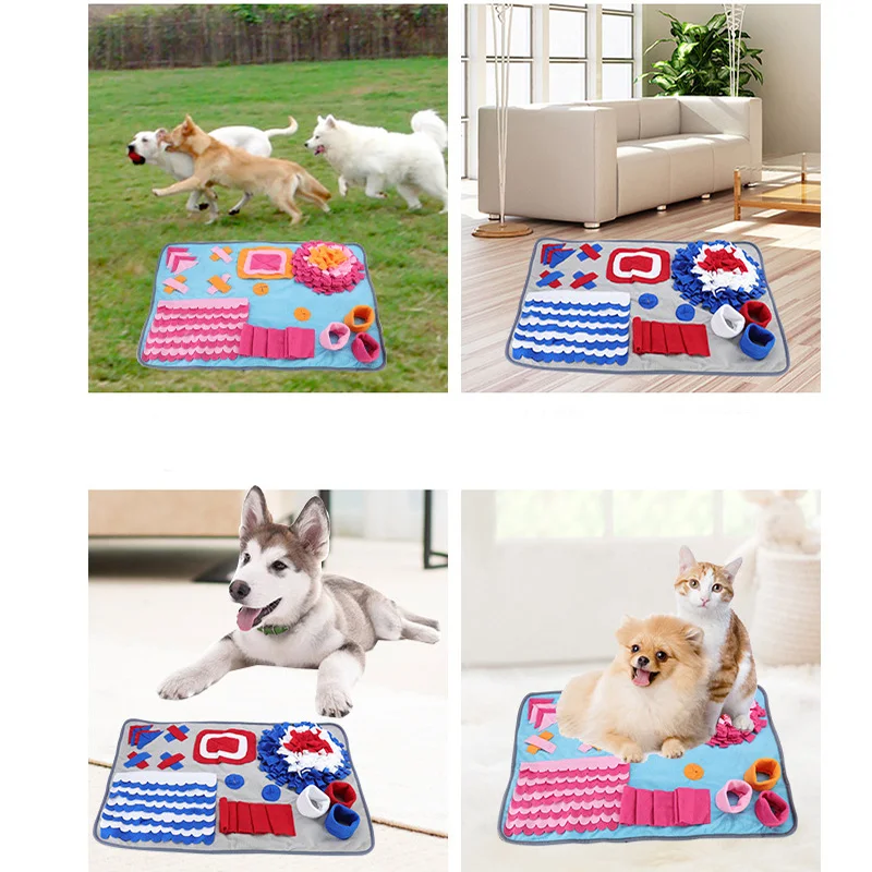 

Pet Olfactory Training Blanket Pet Blanket Suitable for Dogs and Cats Training Blanket Soft and Comfortable Blanket