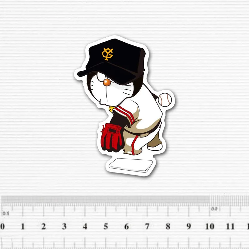 Забавная наклейка Doraemon s для чемоданов скейтбордов ноутбуков холодильников