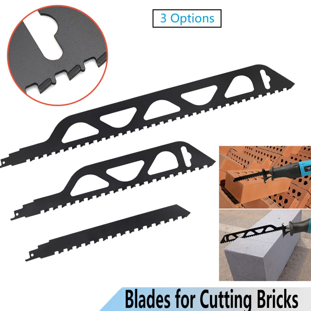 Reciprocating Saw Blade Brick Stone Metal Cutting Carbide Demolition Saw Blade 240/305/455mm
