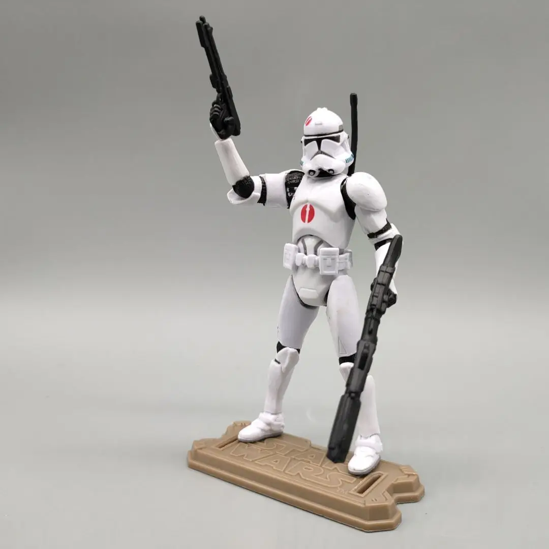 

3.75"SW Target Exclusive Red Dot Trooper W/Base Loose Action Figure