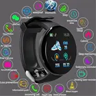 Круглые Bluetooth Смарт-часы D18 для мужчин и женщин, монитор кровяного давления и пульса, водонепроницаемый спортивный фитнес-трекер, Смарт-часы 2021
