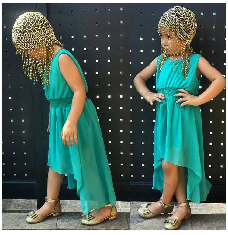 Toddler Kids Girl Lace Dress Party Pageant Dresses Baby Long Sleeve Fashion Flower Gown Children Girls Princess | Детская одежда и