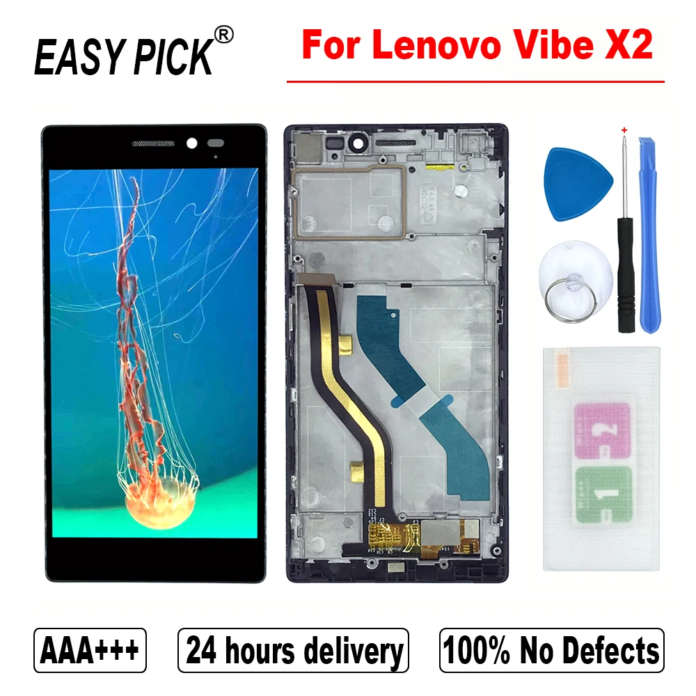 Для Lenovo Vibe X2 CU EU AP TO LCD дисплей сенсорный экран дигитайзер в сборе Замена с