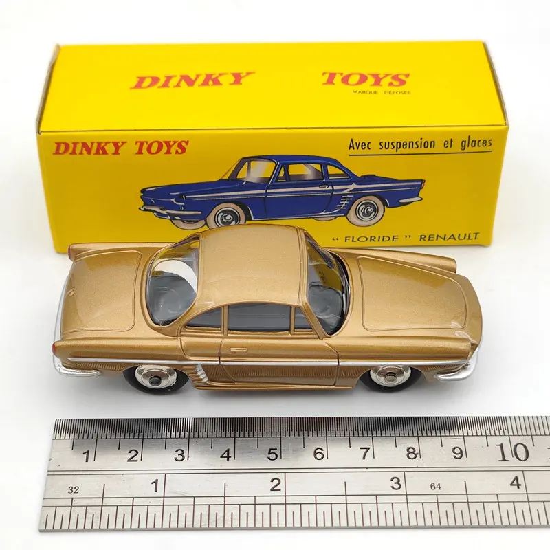 DeAgostini 1/43 Dinky toys 543 Floride Renault avec подвеска и ледяные литые модели Коллекция