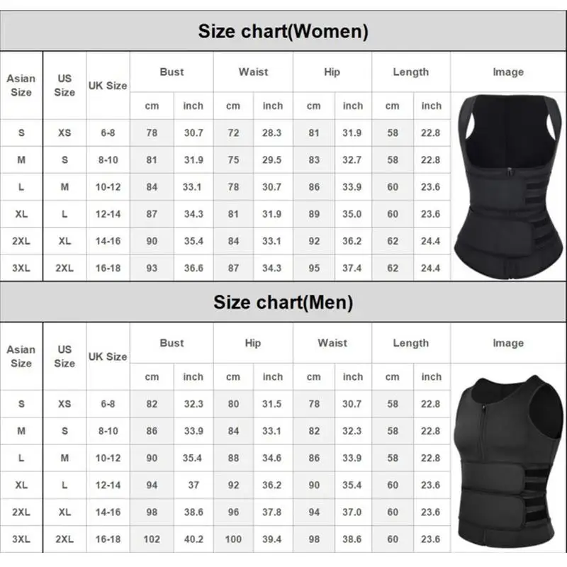 Men Body Shaper Sauna Vest Waist Trainer Double Belt Sweat Shirt Corset Top Abdomen Slimming Shapewear Fat Burn Fitness Tops
