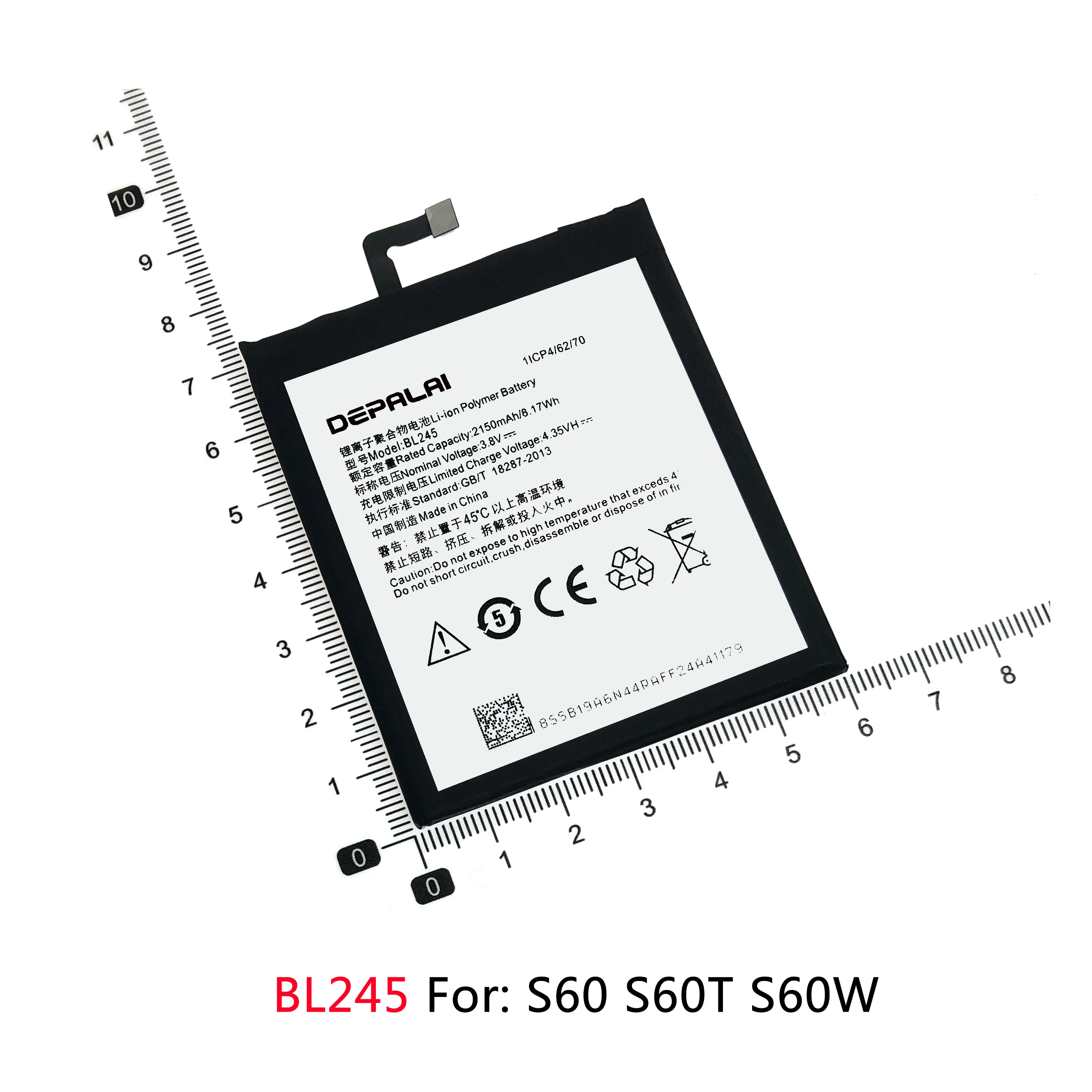Аккумулятор BL244 BL245 BL246 BL250 для Lenovo Vibe P1 P1A42 P1C58 P1C72 S60 T W Shot Z90-7 Z90-3 Z90a40 S1c50 S1a40 |